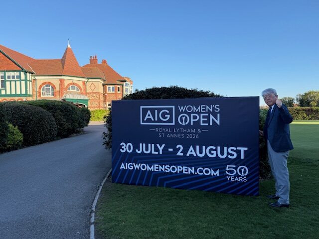 2026年4月28日（火）　Royal Lytham & St Annes Golf Club　１．０Ｒ　晴れ　6，351ｙ　アウト45　イン47