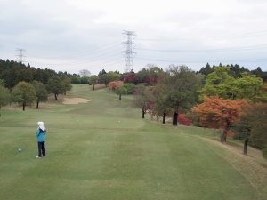 ４月２０日（月）成田ハイツリー　１．０Ｒ　晴れ　6,470ｙ　イン39　アウト42