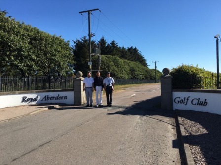 7月 4日（水）Royal Aberdeen Golf Club　１．０Ｒ　晴れ　アウト42　イン53